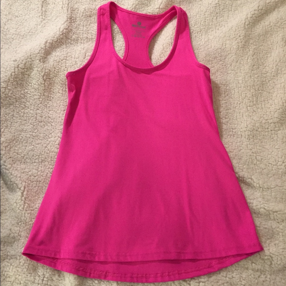 Pink tank top
